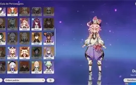 conta genshin impact xiao,yae,klee,ayato