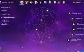 conta genshin impact xiao,yae,klee,ayato