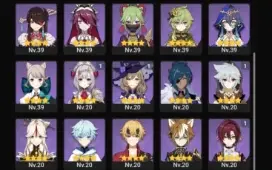Ayaka+assinatura,Navia+assinatura,Yelan,Raiden,Nahida,Yoimiy
