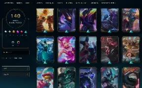 Conta lol MMR alto e várias skins