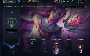 Conta lol MMR alto e várias skins