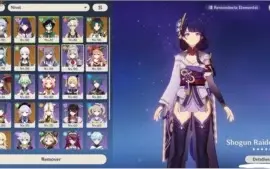 AR 57 End Game ( +12 T5 com constelações) Ganyu, Xiao, Eula