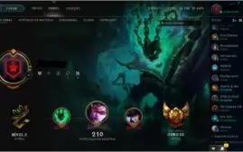Conta Gold 3 (70 skins, 12 páginas de runas)