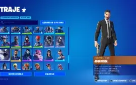 Conta Fortnite Travis scott e ASTRO Jack - JHON WICK