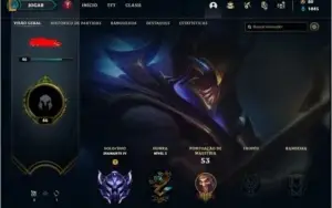 Conta D4 com mmr buffado
