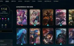 Conta de lol com quase todas as skins da Kayle