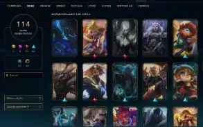 Conta de lol com quase todas as skins da Kayle