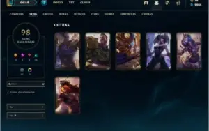 Conta com Ryze Triunfante Ouro 3