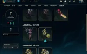 Conta com Ryze Triunfante Ouro 3