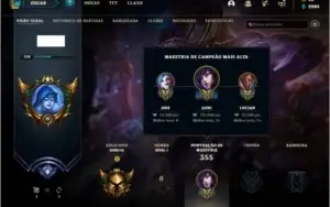 Conta com Ryze Triunfante Ouro 3