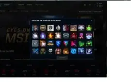 Conta Borda Challenger com skins exclusivas.