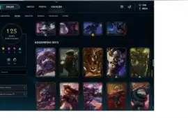 Conta Borda Challenger com skins exclusivas.