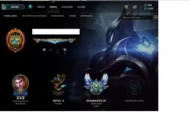 Conta Borda Challenger com skins exclusivas.