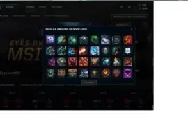 Conta Borda Challenger com skins exclusivas.