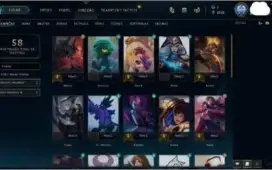 Conta Gold4 md3 para Gold3, skins lendárias para habilitar
