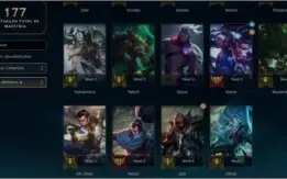 Conta diamond 3 - 59 campeões, 31 Skins