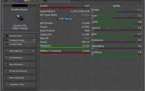 SELL ED 430+ , CELEBRA, FULL ACESSOS, 5 RUNAS + 430 CHARMS!