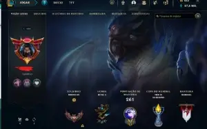Todos os champs + 187 skins + 171 emotes (único dono)