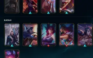 Todos os champs + 187 skins + 171 emotes (único dono)