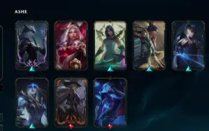 Todos os champs + 187 skins + 171 emotes (único dono)