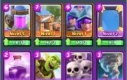 CONTA RECEM LEVEL 9 ARENA 10 CARTAS BEM UPADAS