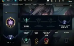 CONTA PLATINA 4 - MMR BOM (SEASON PASSADA DIAMOND)