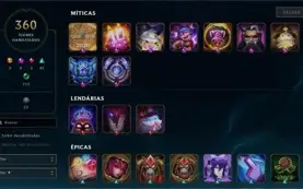 vendo conta lol // 8 anos único dono