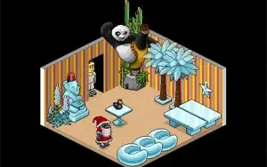 Conta HABBO Chute de Kung Fu
