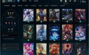 Conta de LoL com todos os personagense +200 skins