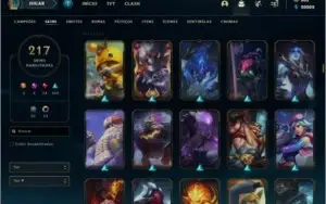 Conta de LoL com todos os personagense +200 skins