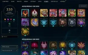 Conta de League of Legends de 2013 - MMR EXTREMAMENTE ALTO