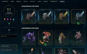 Conta de League of Legends de 2013 - MMR EXTREMAMENTE ALTO