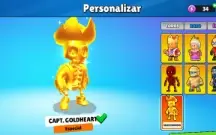 Conta de stumble guys com 3 emojis e uma skin especial