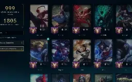 Conta com 12 anos de criação, mais de 200 skins