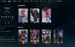 Conta com 12 anos de criação, mais de 200 skins