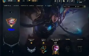 CONTA PRATA 1, 40 champs, 5 skins + espólios com skins