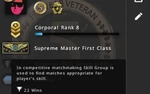 CS:GO PRIME | 2 MEDALHAS | SUPREMO