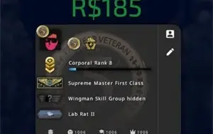 CS:GO PRIME | 2 MEDALHAS | SUPREMO