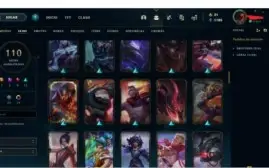 CONTA PLATINA 4 110 SKINS 56% DE WR