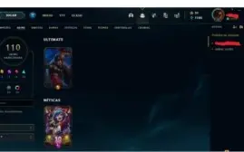 CONTA PLATINA 4 110 SKINS 56% DE WR