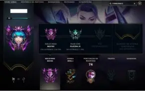 Conta lol 25 champs mestre