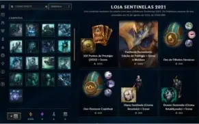 Conta lol 25 champs mestre