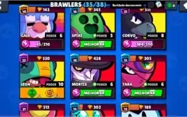Conta Brawl Stars: Wattson e Megacaixas