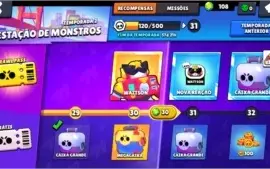 Conta Brawl Stars: Wattson e Megacaixas