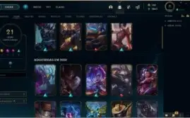 CONTA GRAOMESTRE DIVERSAS SKINS