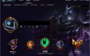Conta LoL Gold V