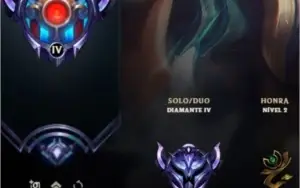 CONTA DIAMANTE 4, 200+ SKINS+ TODOS CHAMPS