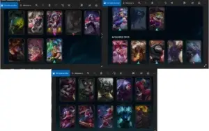 Conta Platina 1 - 72 skins 124 champions