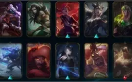 Conta Platina 1 - 72 skins 124 champions