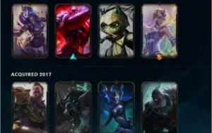 Conta Platina 1 - 72 skins 124 champions